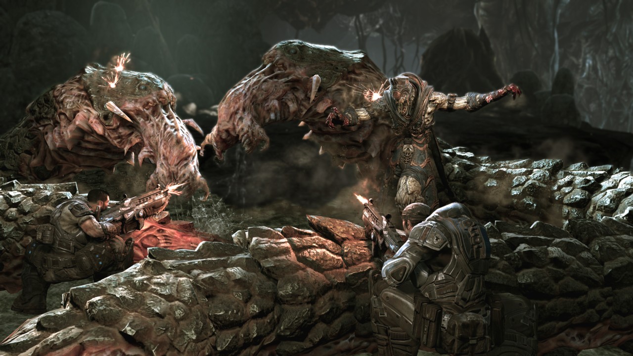 Gears of War 2:sta jättimäinen kasa uusia kuvia