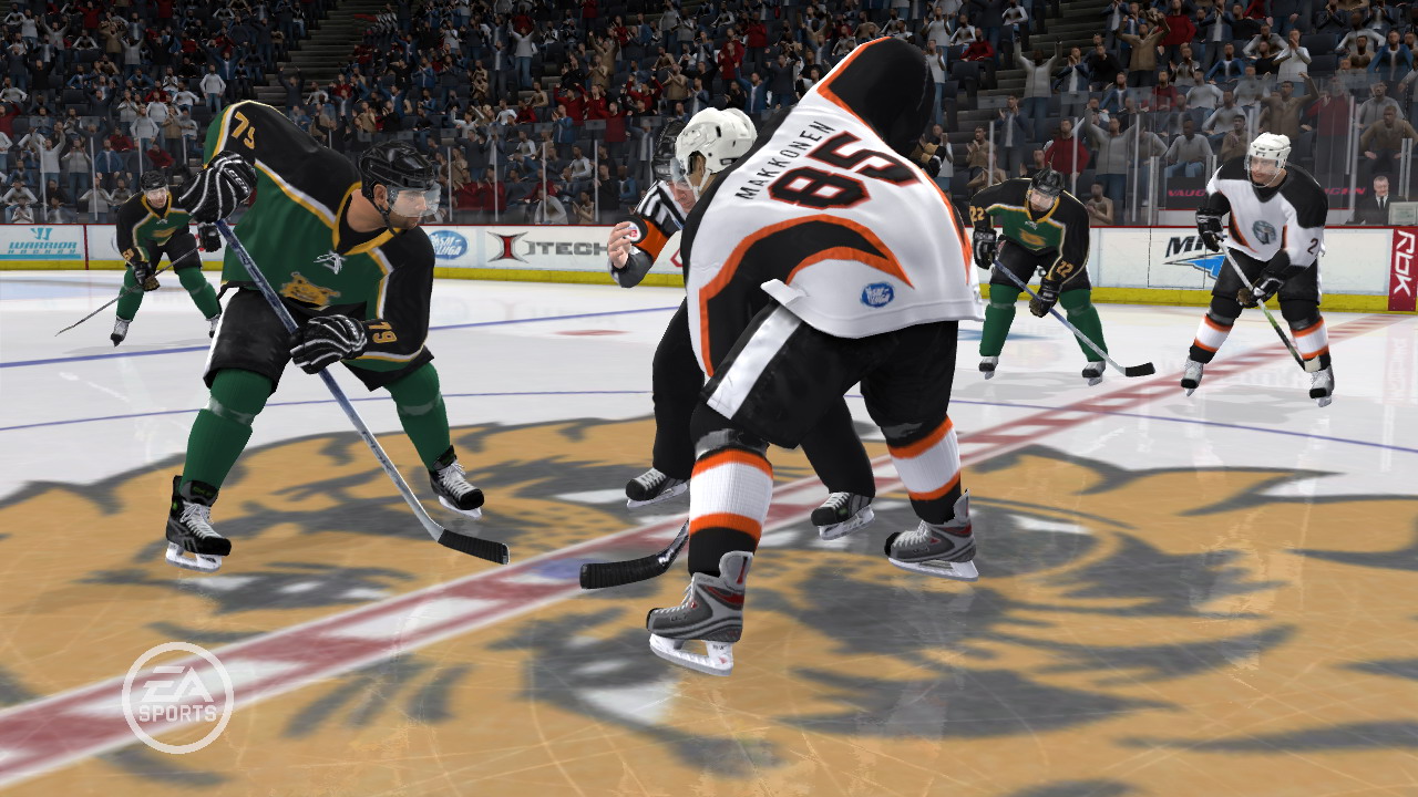 NHL 09:n uutta kuvastoa