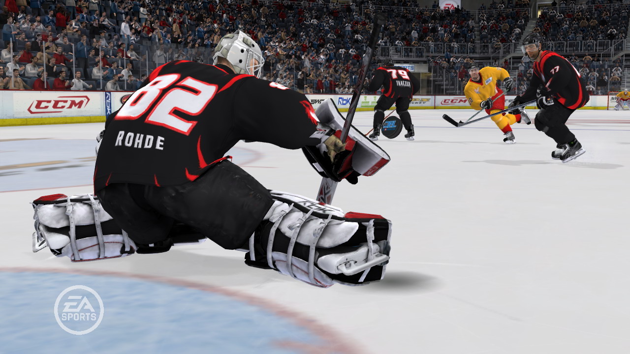 NHL 09:n uutta kuvastoa