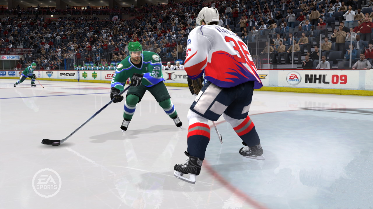 NHL 09:n uutta kuvastoa