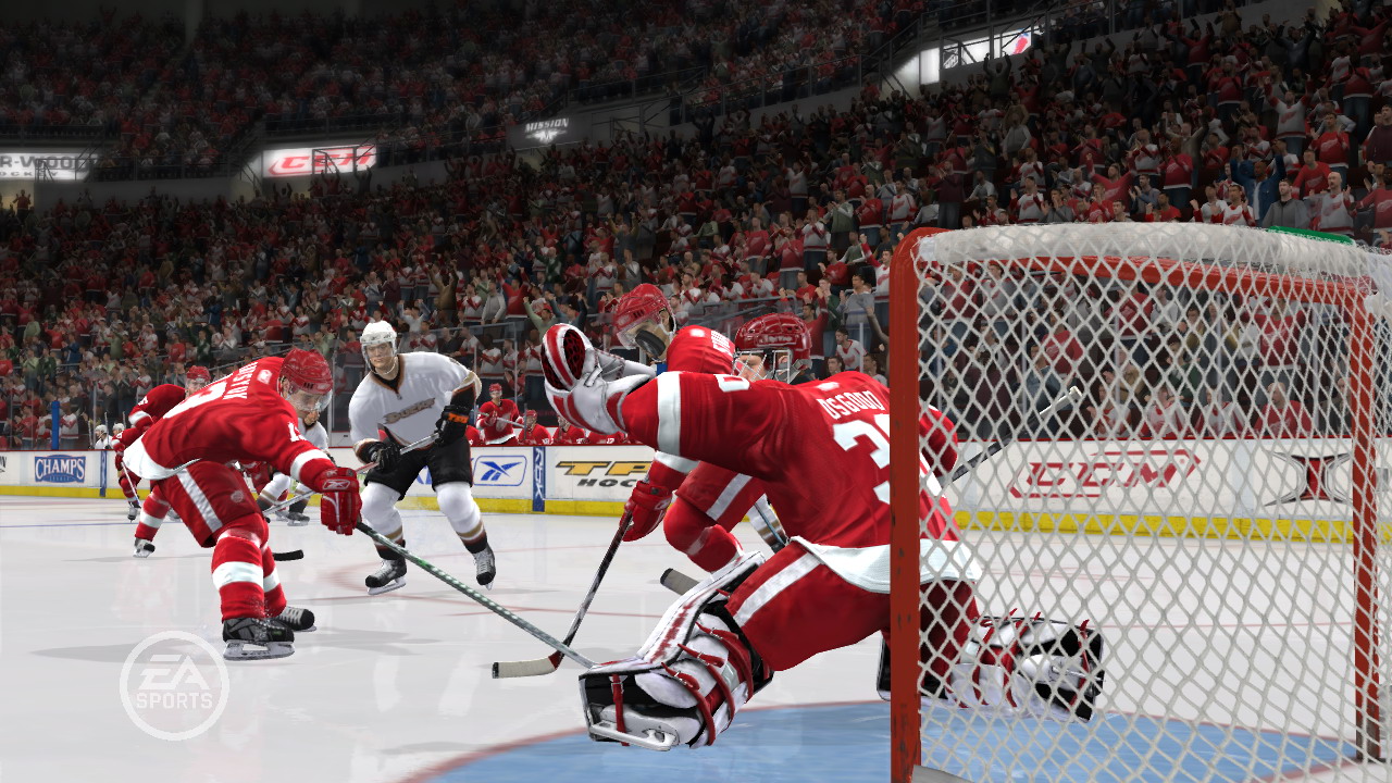 NHL 09:n uutta kuvastoa