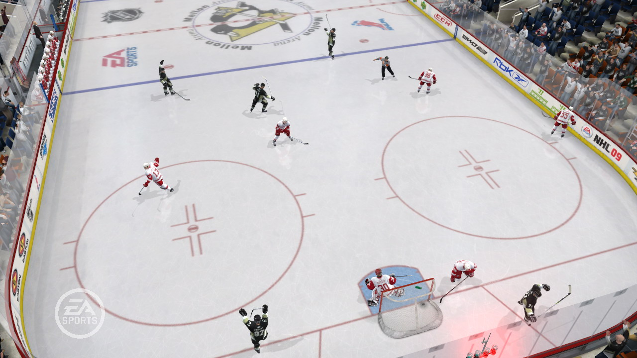 NHL 09:n uutta kuvastoa