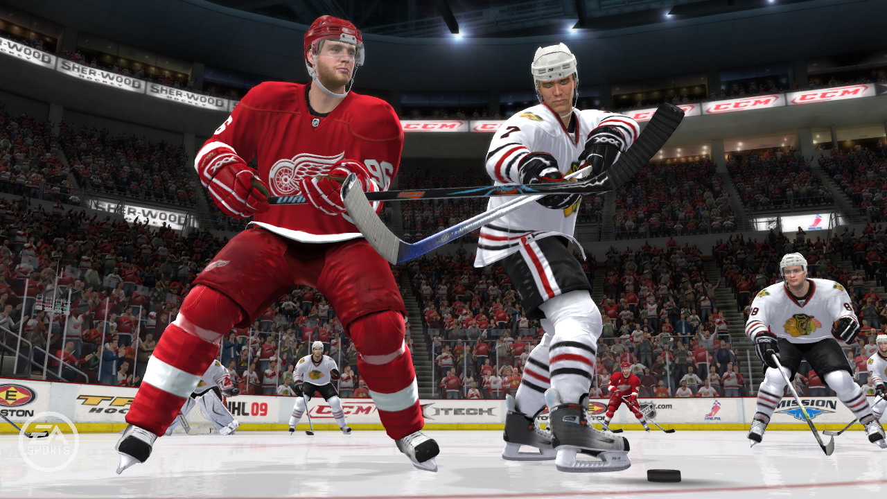 NHL 09:n uutta kuvastoa