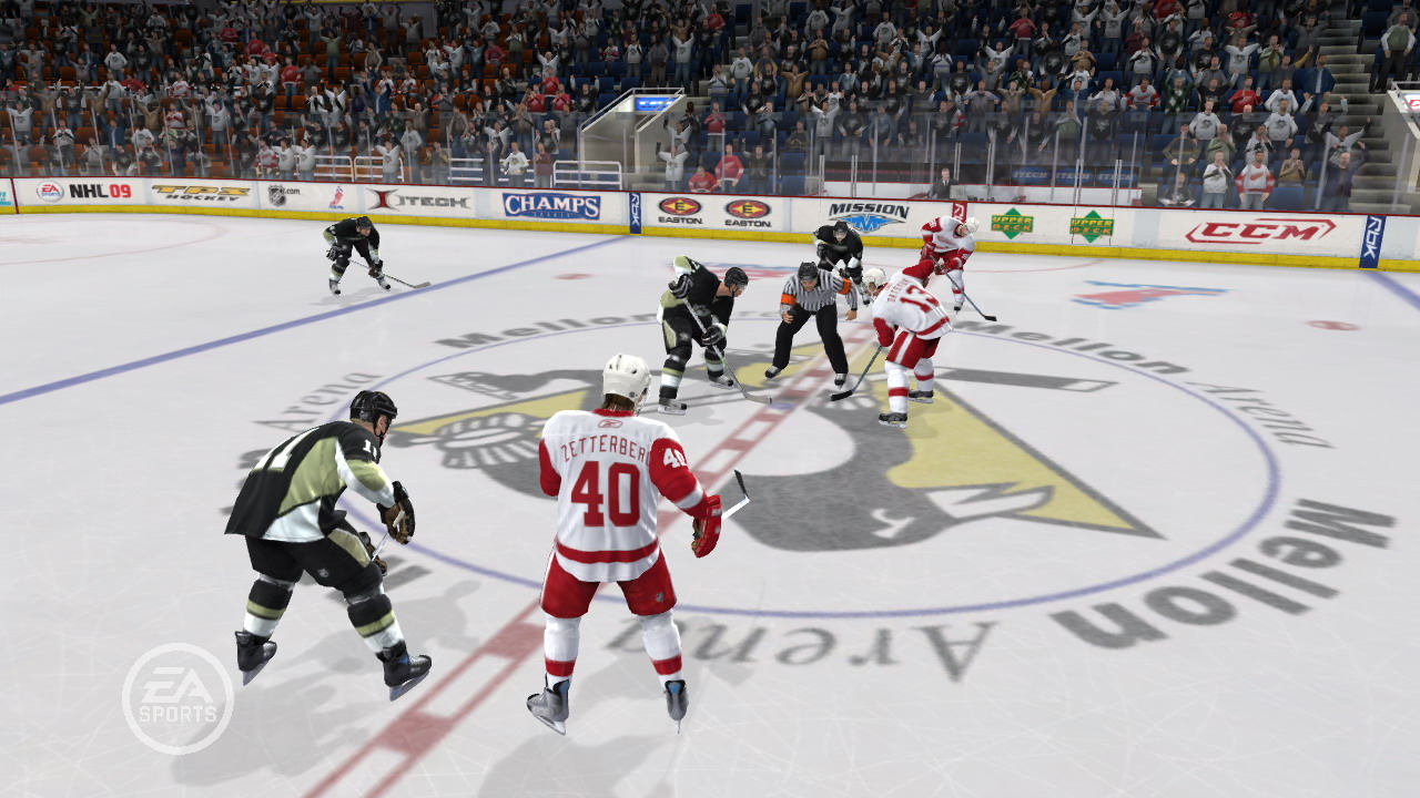 NHL 09:n uutta kuvastoa