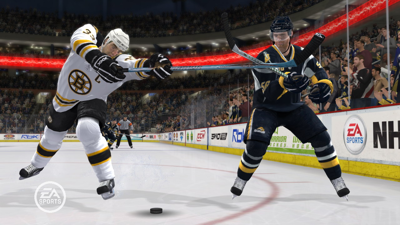 NHL 09:n uutta kuvastoa