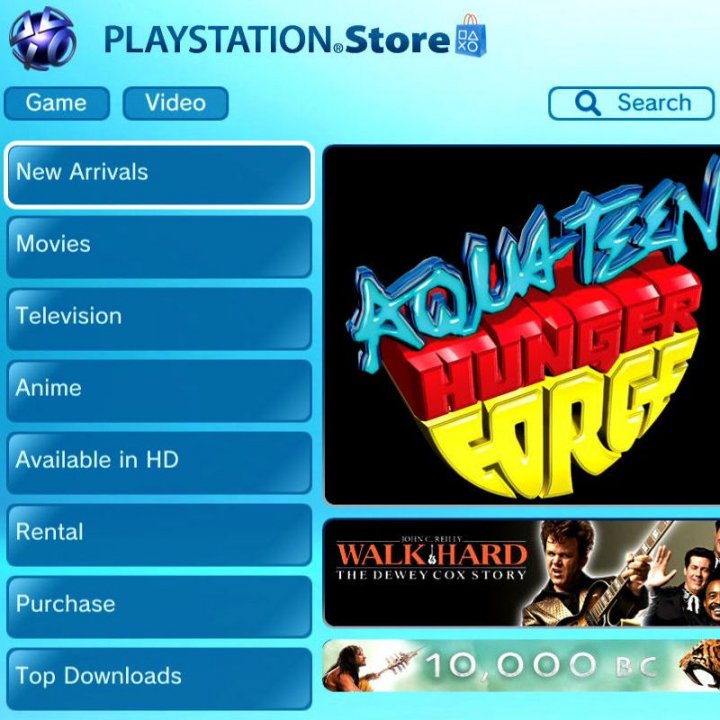 Hakkeroimalla PS3:n videokauppaan myös Euroopasta