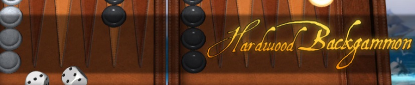 Hardwood Backgammon