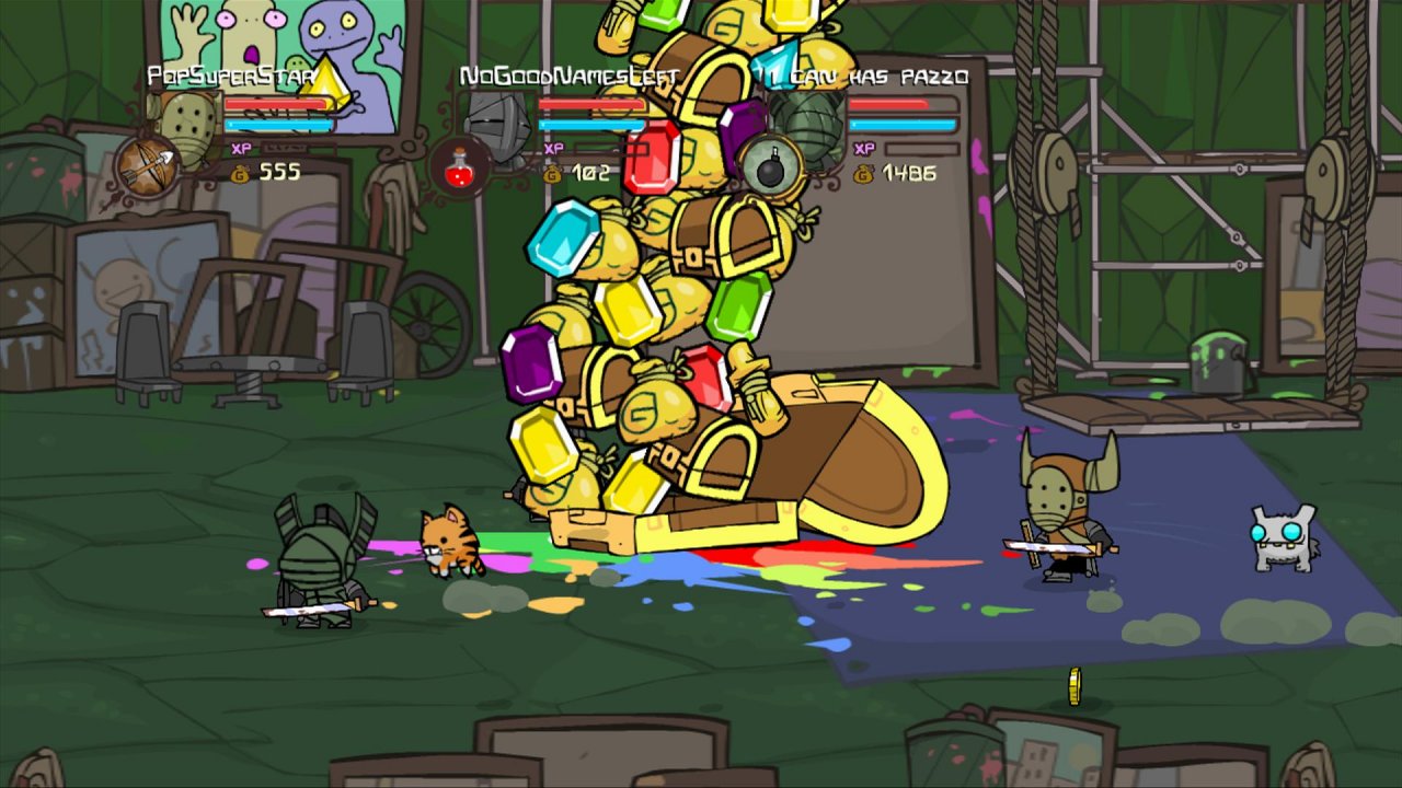 Castle Crashers vihdoinkin Live Arcadessa