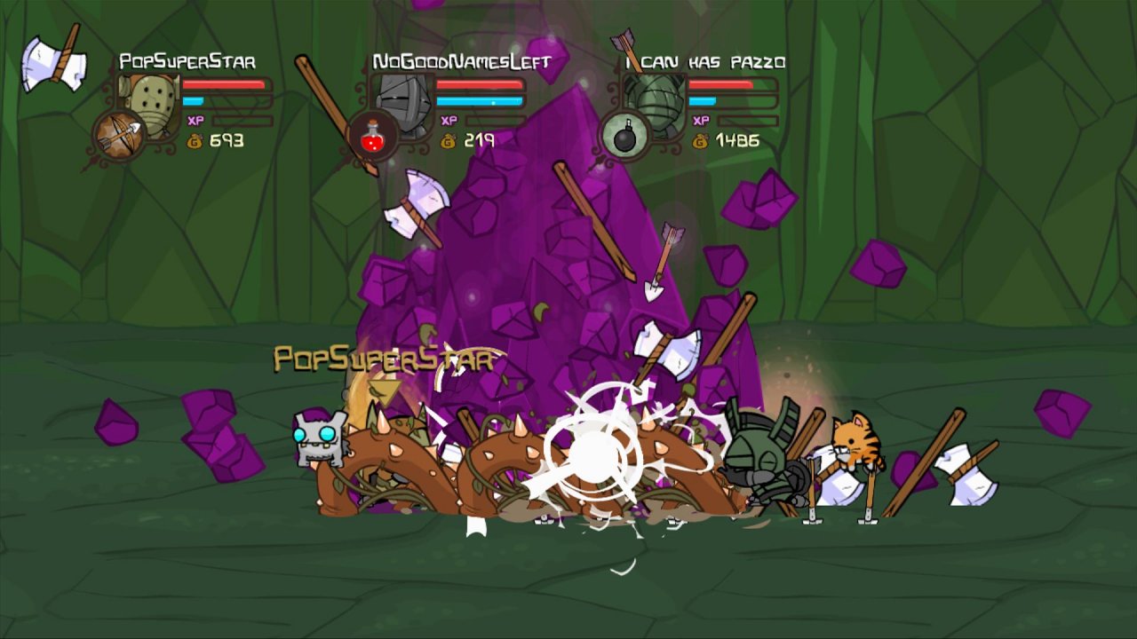 Castle Crashers vihdoinkin Live Arcadessa