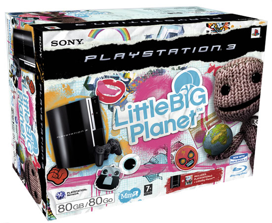 LittleBigPlanet ja muita PS3-bundleja Ranskaan