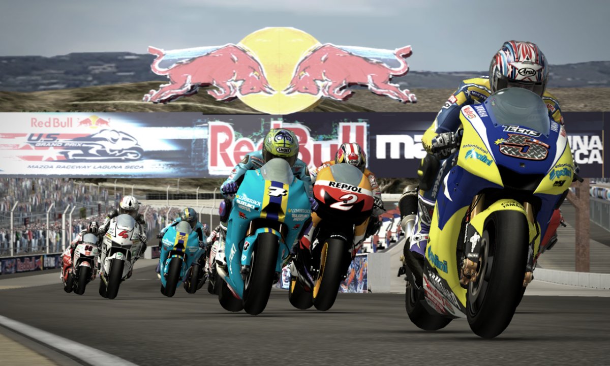 Kuvia Capcomin MotoGP-pelistä