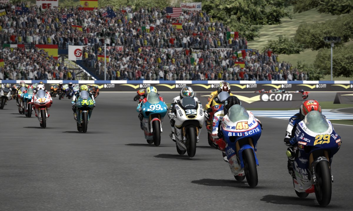 Kuvia Capcomin MotoGP-pelistä