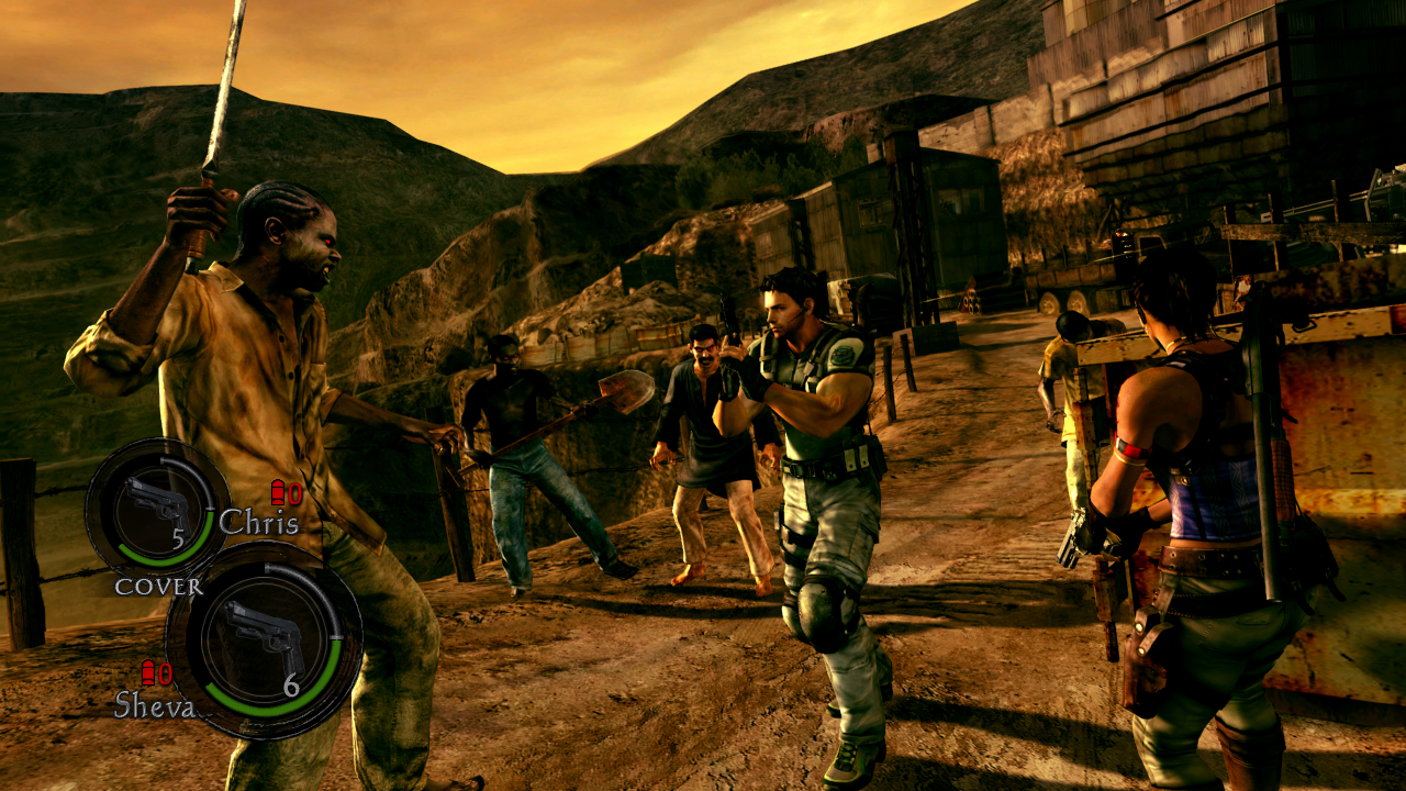 Resident Evil 5 hylkää kirjoituskoneet