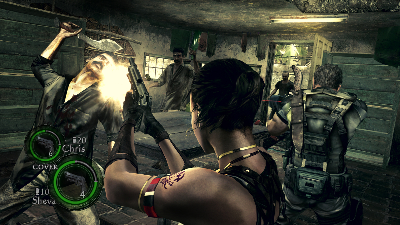 Resident Evil 5 hylkää kirjoituskoneet