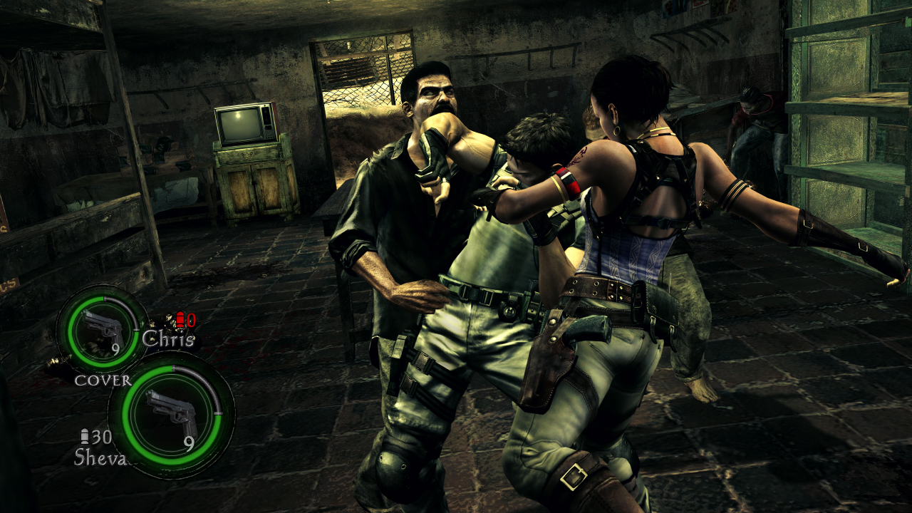 Resident Evil 5 hylkää kirjoituskoneet