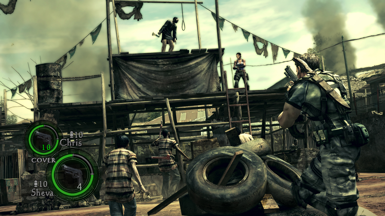 Resident Evil 5 hylkää kirjoituskoneet