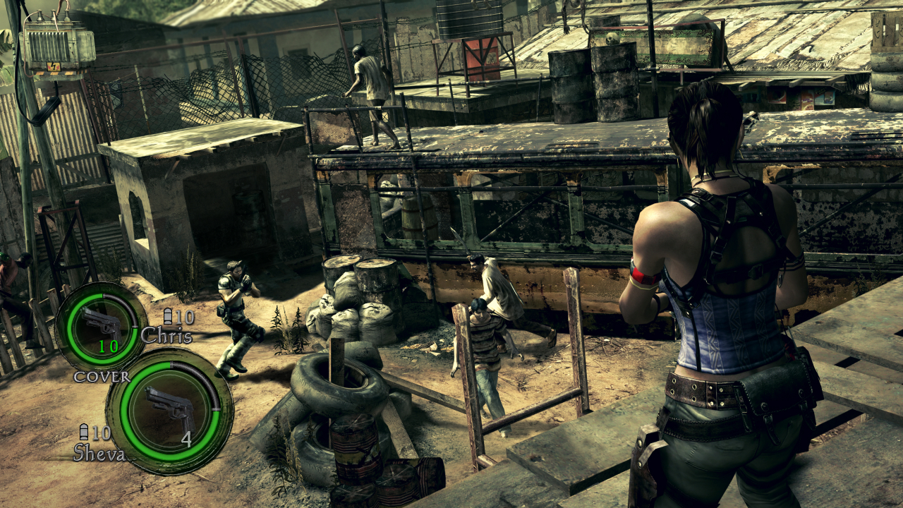 Resident Evil 5 hylkää kirjoituskoneet