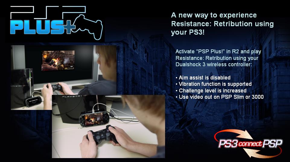 TGS 08: PSP:n Resistancea voi pelata DualShock 3:lla