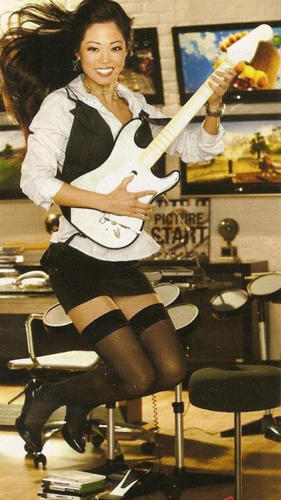 Guitar Heron PR-henkilö Playboy-kuvissa