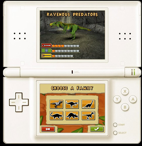 Demo DS:n Combat of Giants: Dinosaursista ladattavissa