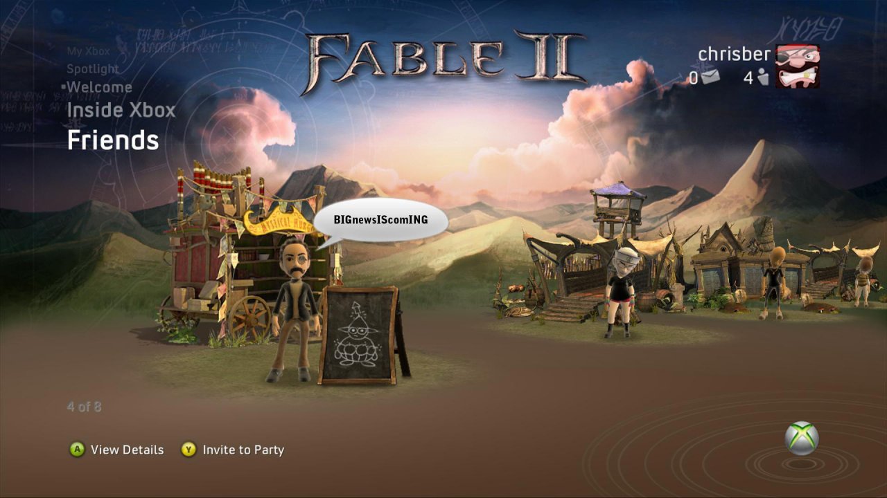 Suuret Fable II -uutiset ensi viikolle