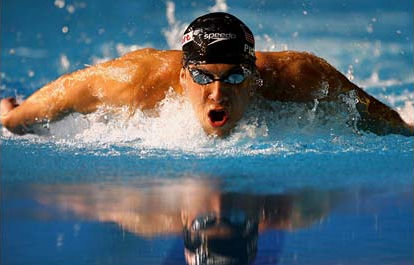 Phelps pulikoi peleissä