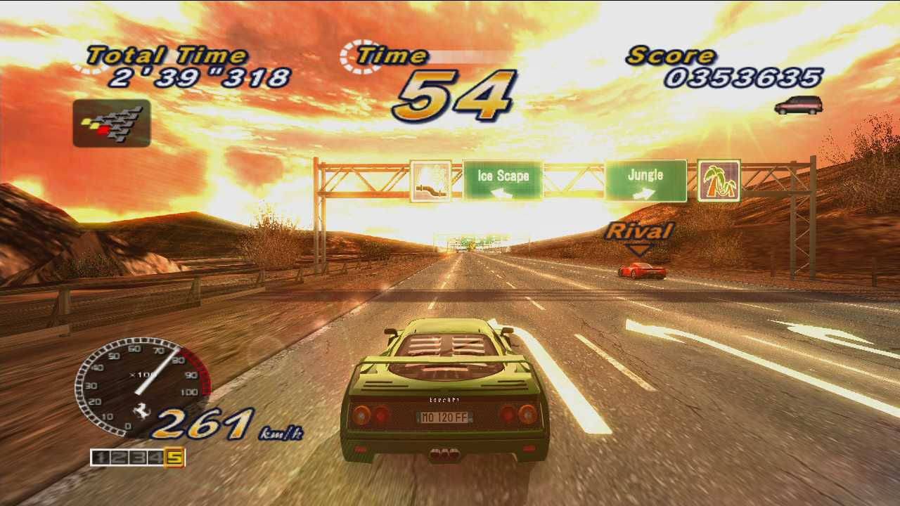 OutRun Online Arcade PS3:lle ja Xbox 360:lle