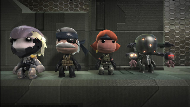 Kuvia LittleBigPlanet Metal Gear -paketista