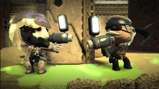 Kuvia LittleBigPlanet Metal Gear -paketista