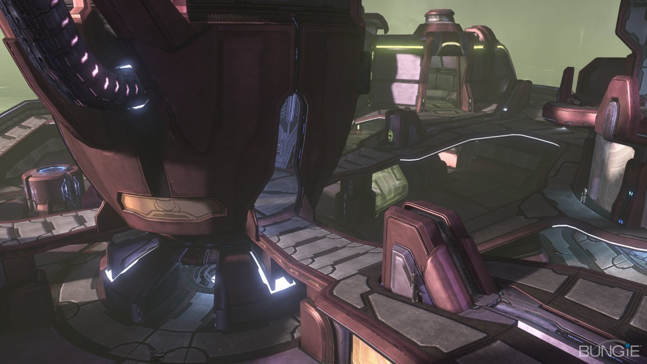 Kuvia Halo 3:n tulevista moninpelikentistä