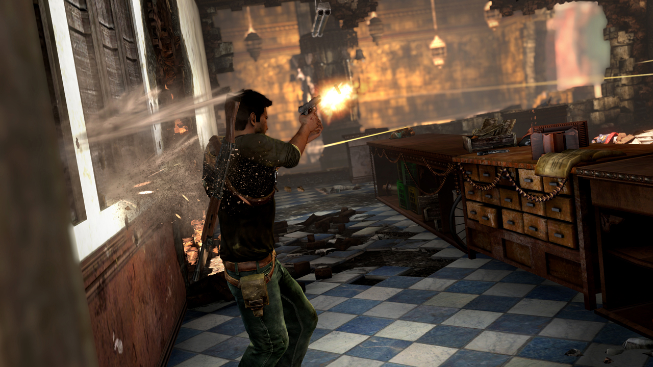 Uncharted 2:een uppoaa 20 miljoonaa dollaria