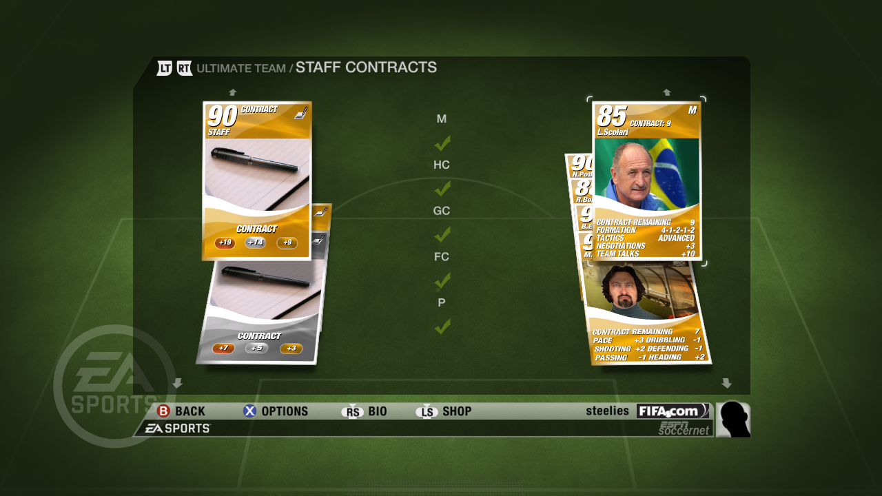 FIFA 09:ään unelmajoukkueita