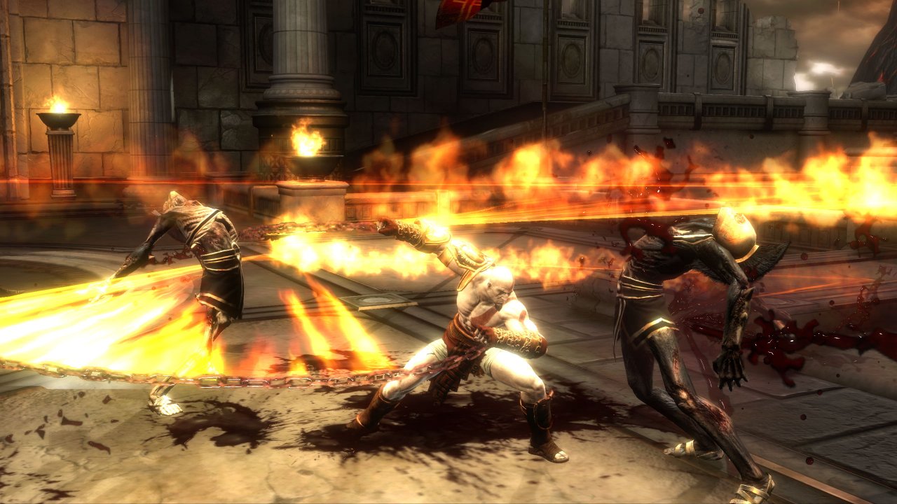 God of War III:n kuvamateriaalia