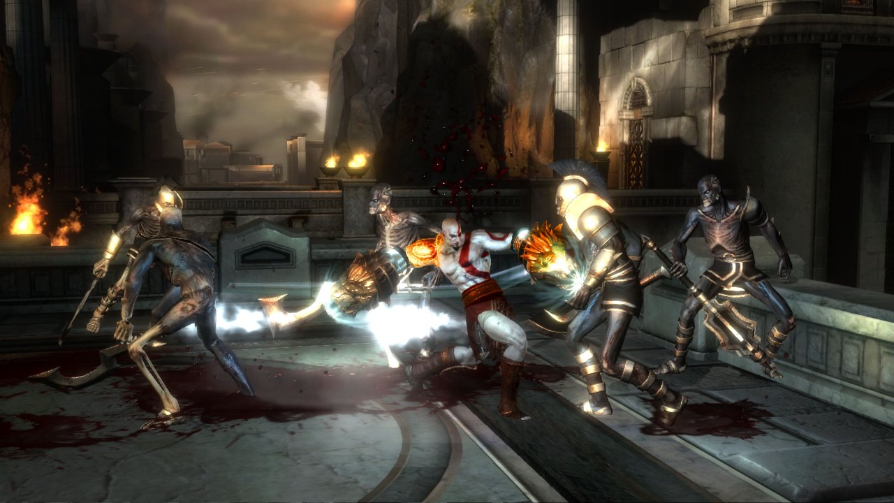 God of War III:n kuvamateriaalia