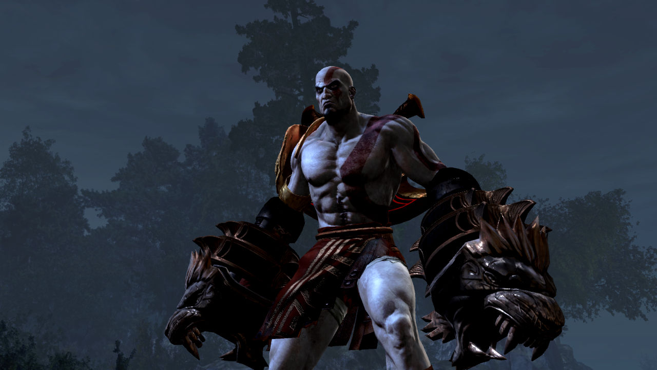 God of War III:n kuvamateriaalia