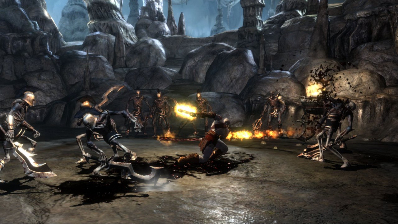 God of War III:n kuvamateriaalia