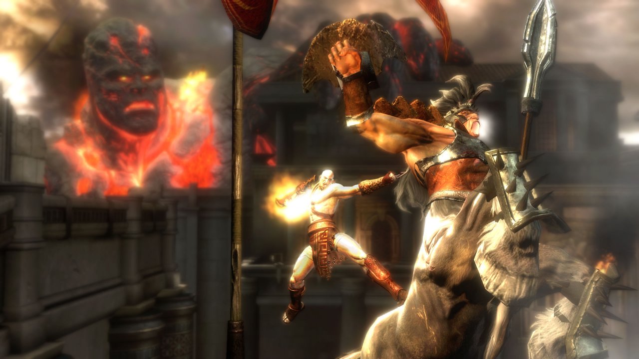God of War III:n kuvamateriaalia