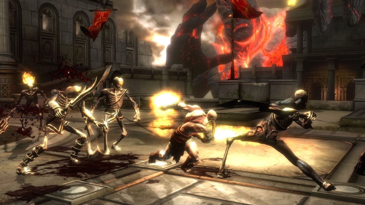 God of War III:n kuvamateriaalia