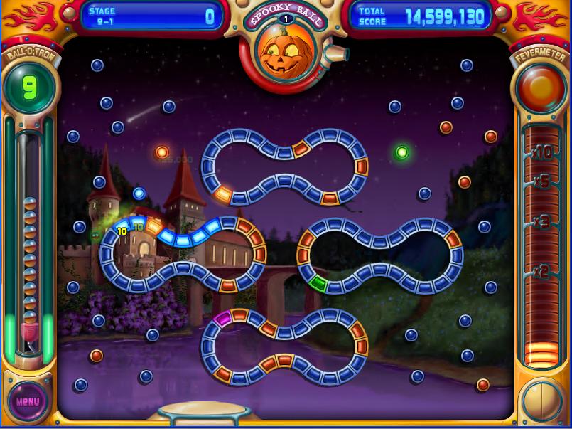 Peggle pian Live Arcadeen