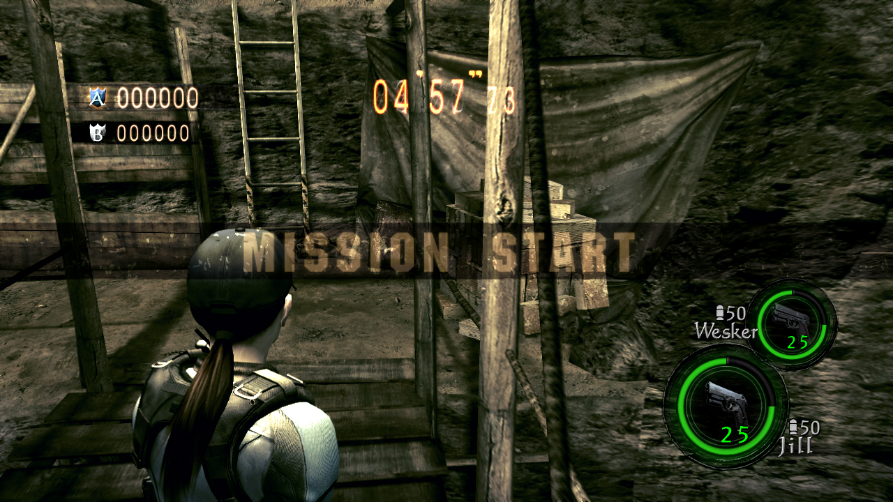 Resident Evil 5:een myös pelaajien välistä mittelöä