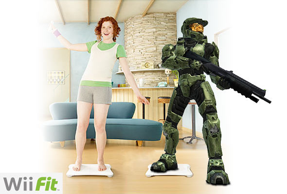 Halo 3 jäi Wii Fitin taakse