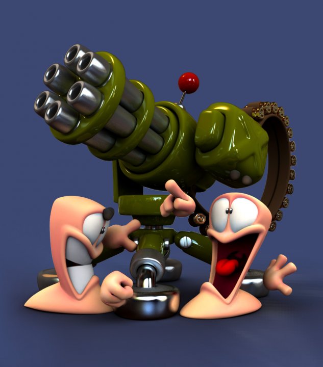 Worms PS3:n Storeen tällä viikolla