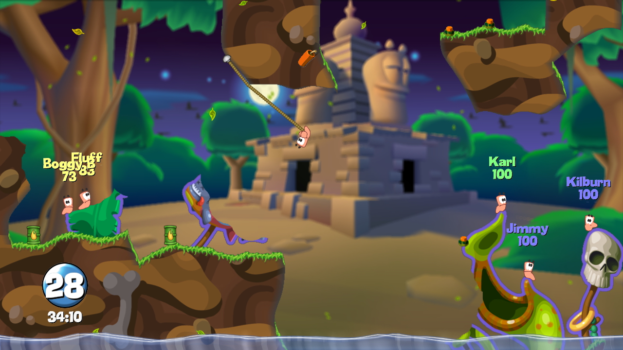 Worms PS3:n Storeen tällä viikolla