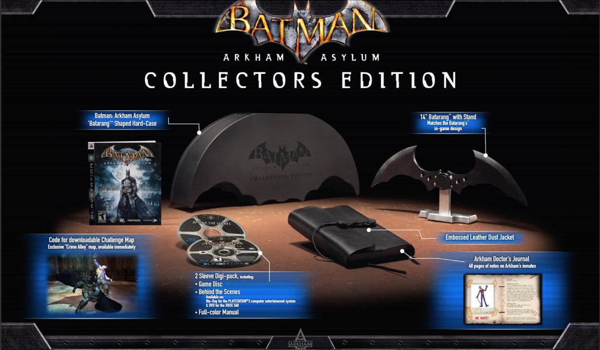 Batman: Arkham Asylumista muhkea keräilyversio
