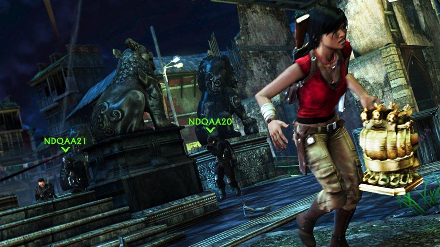 Kuvia Uncharted 2:n moninpelistä