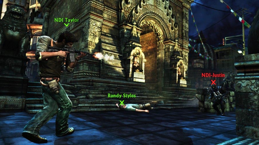 Kuvia Uncharted 2:n moninpelistä