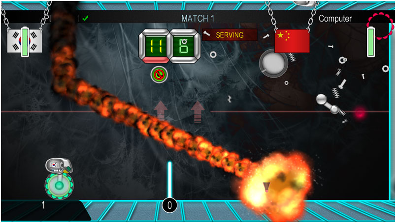 Live Arcadessa robottisulkapalloa ja puzzleja