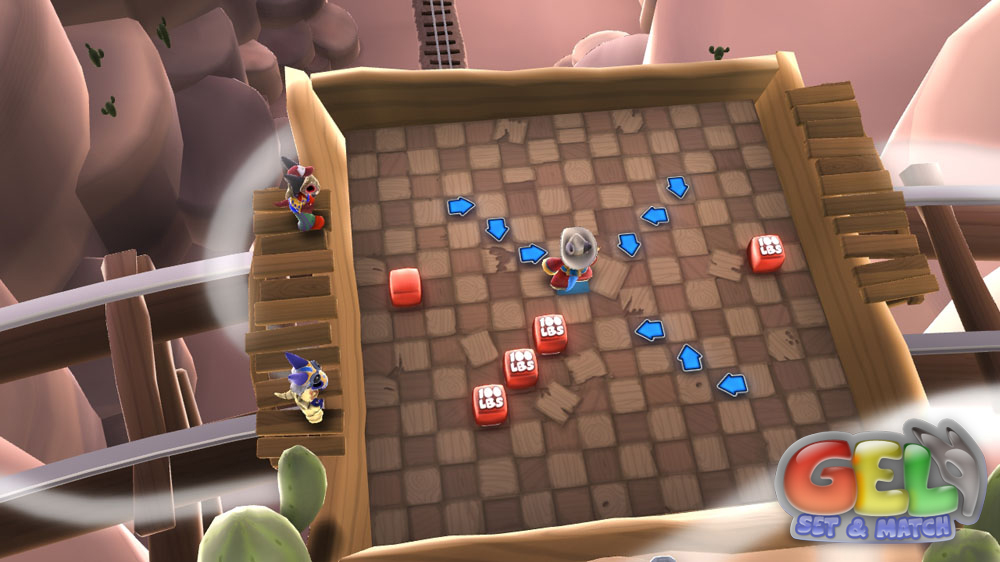 Live Arcadessa robottisulkapalloa ja puzzleja