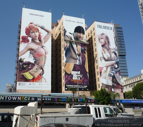 Final Fantasy XIII hakee huomiota Los Angelessa