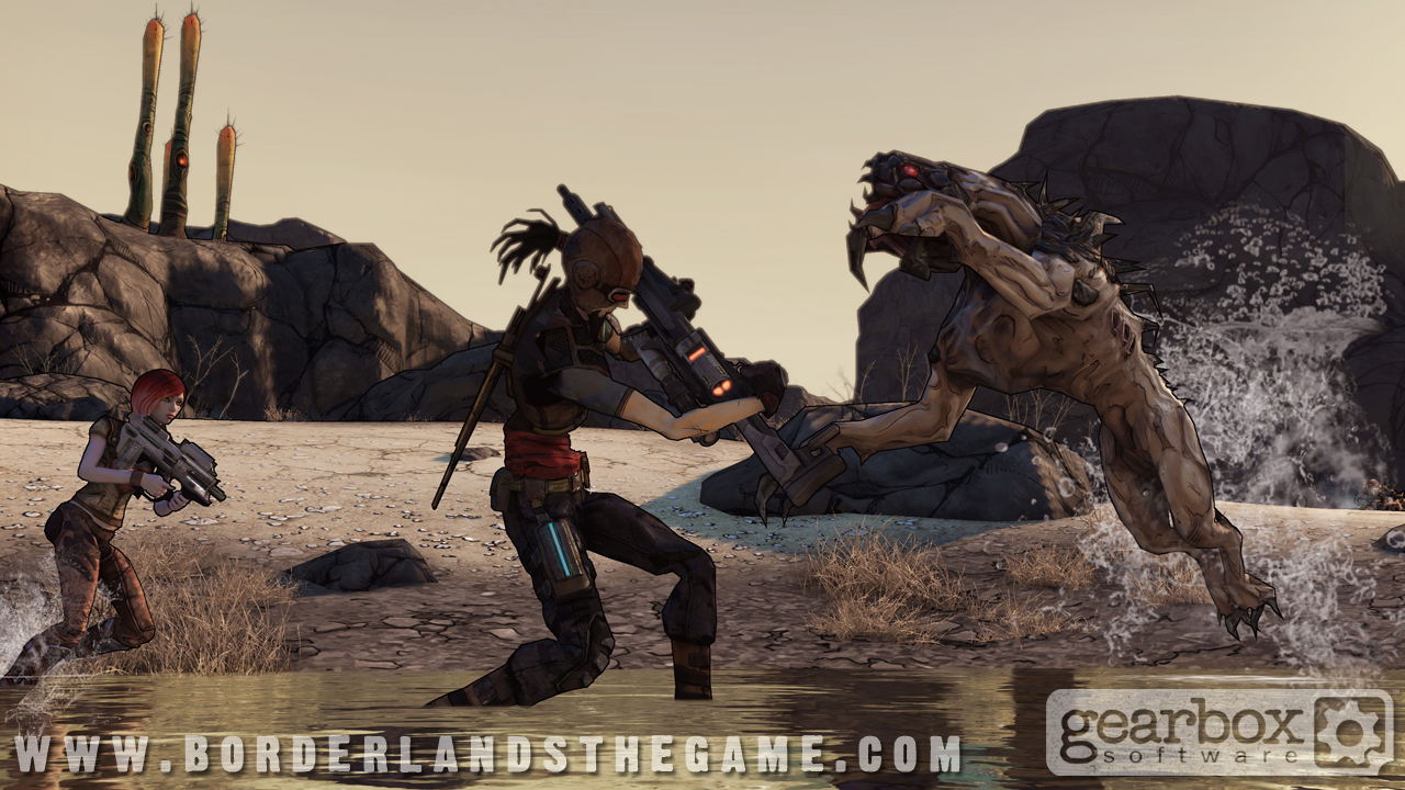 E3 2009: Borderlands kauppoihin lokakuussa